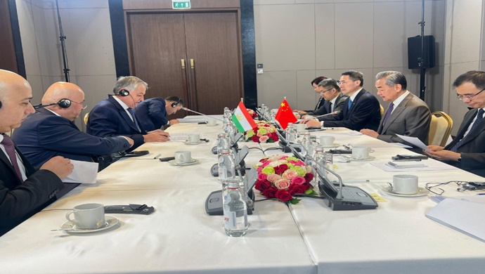 Meeting of the Foreign Ministers of Tajikistan and China