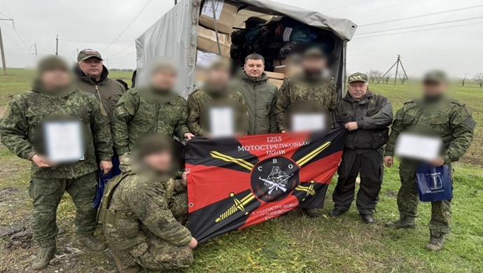 Nakliye, özel ekipman, jeneratörler, motorlu testereler, vücut zırhları ve ilaçlar: Birleşik Rusya, cephedeki askeri personele malzeme ulaştırdı