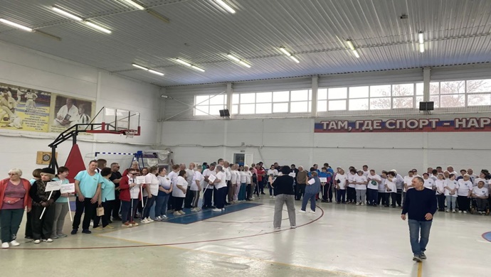 Birleşik Rusya’nın girişimiyle, Stavropol’ün Blagodarnensky bölgesinde engelliler için bir Spartakiad düzenlendi
