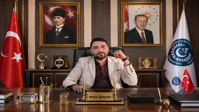 OSMANLI ÜLKÜ HAREKETİ FEDERASYONU TEŞKİLAT BAŞKANI MUSA APAYDIN: “CUMHURBAŞKANIMIZ RECEP TAYYİP ERDOĞAN’IN YANINDAYIZ, GÜÇLÜ TÜRKİYE HEDEFİNE KARARLILIKLA YÜRÜYORUZ”