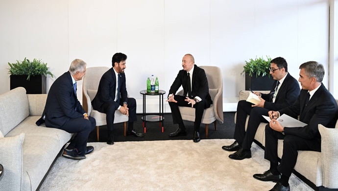 İlham Aliyev, Uluslararası Otomobil Federasyonu Başkanı ile görüştü