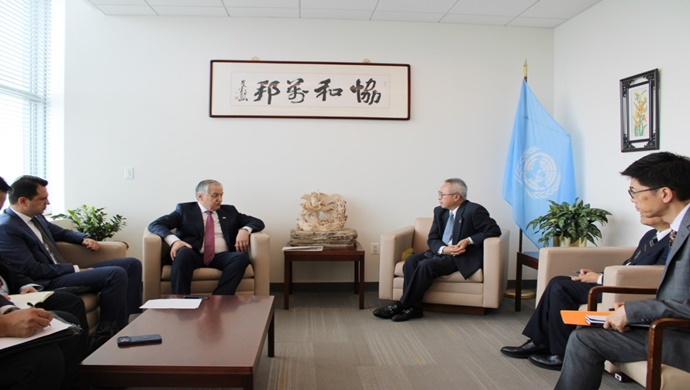 Meeting with the UN Under-Secretary-General and Head of UNDESA