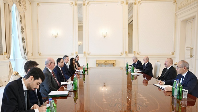 İlham Aliyev, İngiltere Ticaretten Sorumlu Devlet Bakanı’nı kabul etti
